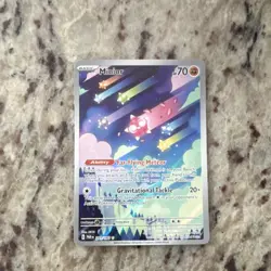 Pokemon Minior Illustration Rare Holo 70 HP SV04 Paradox Rift 201/182 Card - Image 1