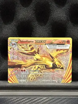 Talonflame BREAK - 21/114 - Pokemon Steam Siege XY Ultra Rare Card MP - Image 1