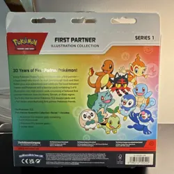 Pokemon TCG First Partner Illustration Collection Series 1 Box Promo Cards - Image 2