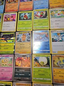 Mixed Pokemon TCG Card Scarlet Violet SWSH Set Holo Uncommon Common Rare Trainer - Image 4
