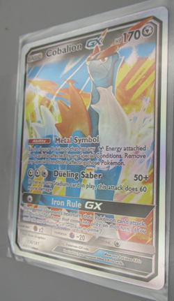 2019 POKEMON WORLD CHAMPIONSHIPS PERFECTION #106/181 COBALION gx ULTRA RARE CARD - Image 1