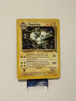 Magneton Fossil 26/62 Rare Unlimited Pokemon Card LP- - Image 1