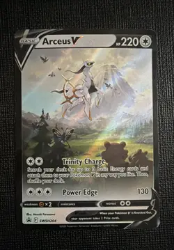 Arceus V SWSH204 SWSH: Sword & Shield Promo Cards Holo - Image 1