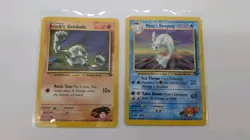 Vintage Lot Of 10 Pokemon Cards Gym Challenge Heroes MP / LP (Lot 2) - Image 4