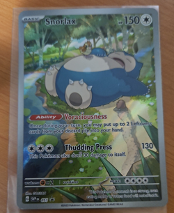Snorlax 051 Sv: Scarlet & Violet Promo Cards Holo - Image 1