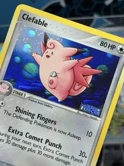 Pokemon Clefable 36/115 Unseen Forces 2005 Reverse Holo Card NM - Image 1