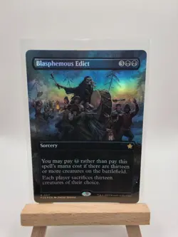 Blasphemous Edict (Extended Art) Foundations Foil - Image 1