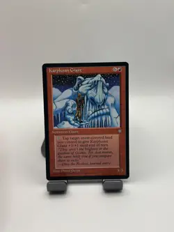 MTG, Karplusan Giant $3 ORDER MIN LP Ice Age Regular - Image 1