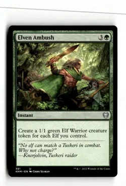 Elven Ambush Kaldheim 391 NM MTG Magic The Gathering - Image 2