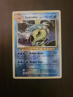 Pokemon Gyarados TCG XY Evolutions Reverse Holo Rare Card 34/108 NM - Image 1