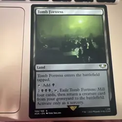 Tomb Fortress Universes Beyond: Warhammer 40000 Regular Mtg - Image 1