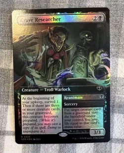 Grave Researcher (Extended Art) Secrets of Strixhaven Foil - Image 1