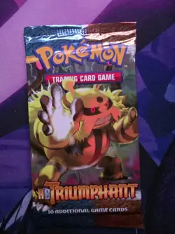 POKEMON HS TRIUMPHANT Heavy booster PACK Brand New *Factory Sealed* - Image 2