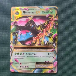 Pokemon M Venusaur EX 2/108 XY Ultra Rare Holo English Card 230 HP 2016 - Image 1