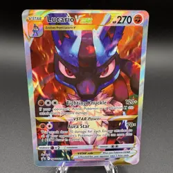 Lucario VSTAR SWSH291 Promo Full Art Holo 270 HP Sword & Shield Pokemon TCG - Image 1