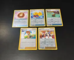 Pokemon TCG Trainer REV HOLO SWSH Fusion Strike Set Quick Ball Bug Catcher Cress - Image 1