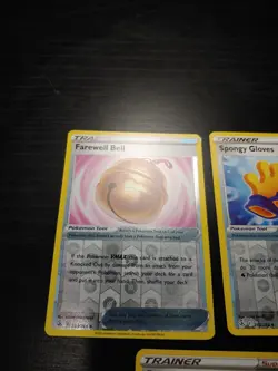 Pokemon TCG Trainer REV HOLO SWSH Fusion Strike Set Quick Ball Bug Catcher Cress - Image 2