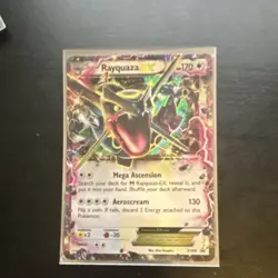Pokemon TCG XY98 Rayquaza EX Holo Basic Card Lot Nintendo English (2) - Image 2