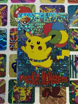 Pokemon Holo Vintage Pocket Monsters Vending Prism Sticker Nintendo collections - Image 4