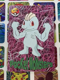 Pokemon Holo Vintage Pocket Monsters Vending Prism Sticker Nintendo collections - Image 5