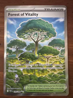 2026 POKEMON POR EN-PERFECT ORDER 109 FOREST OF VITALITY ULTRA RARE - Image 1