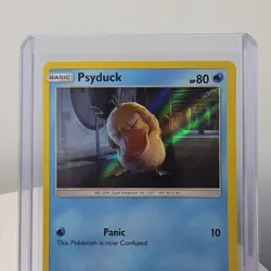 Psyduck (Holo Common) 7/18 Detective Pikachu Holo Pokemon TCG CCG - Image 3