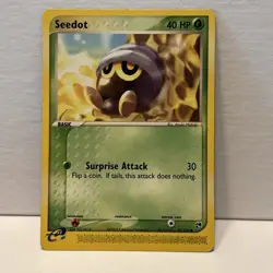 Seedot - 76/100 - Common LP English Pokemon EX Sandstorm - Image 1