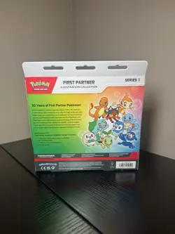 Pokemon TCG First Partner Illustration Collection Series 1 Promo Box English - Image 2