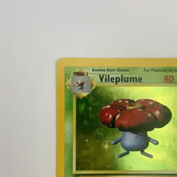 Vileplume 15/64 Jungle Holo LP Rare WOTC Pokemon TCG Vintage Single - Image 4