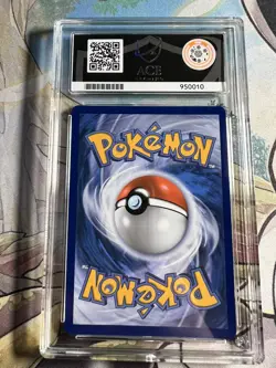 ACE 10 Pokemon TCG Budew Ascended Heroes 221/217 Matching Label Graded - Image 2