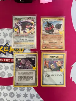 Pokemon Celebrations 25th Bundle SubSet Garchomp Claydol Team Rocket Rockets Adm - Image 1