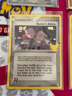 Pokemon Celebrations 25th Bundle SubSet Garchomp Claydol Team Rocket Rockets Adm - Image 5