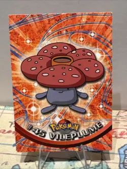 Pokemon #45 Vileplume Topps 2000 TV Animation Edition Nintendo - Image 1