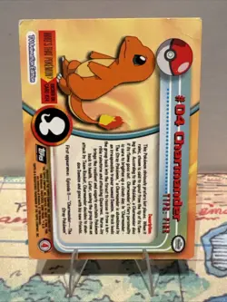 Pokemon TCG Topps 1999 Charmander #4 - Image 2