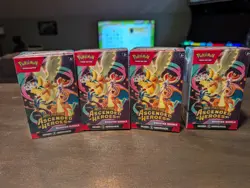 Pokemon Mega Evolution Ascended Heroes Booster Bundle Lot of 4! In Hand - Image 1