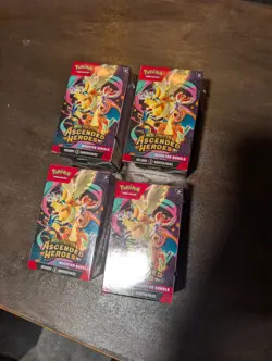 Pokemon Mega Evolution Ascended Heroes Booster Bundle Lot of 4! In Hand - Image 2