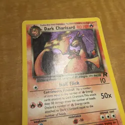 Pokemon TCG Team Rocket Dark Charizard Holo Rare 4/82 80 HP 2000 English - Image 2