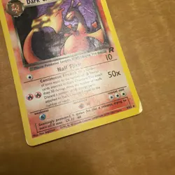 Pokemon TCG Team Rocket Dark Charizard Holo Rare 4/82 80 HP 2000 English - Image 3