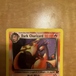 Pokemon TCG Team Rocket Dark Charizard Holo Rare 4/82 80 HP 2000 English - Image 4