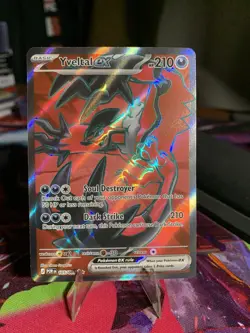 Yveltal ex 105/088 Me03: Perfect Order Holo Pokemon TCG - Image 1