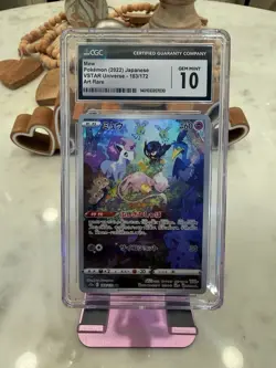 Pokemon Mew S12a VSTAR Universe Holo Art Rare #183/172 CGC 10 2022 Japanese - Image 1