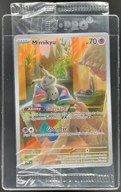 Pokemon TCG Mimikyu SVP 075 Scarlet & Violet Black Star Promo SEALED - Image 1