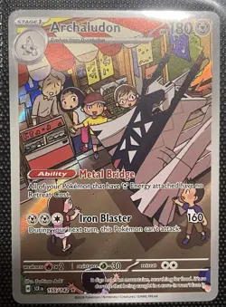 Archaludon (#155/142) - Holofoil SV - Stellar Crown NM Pokemon - Image 1