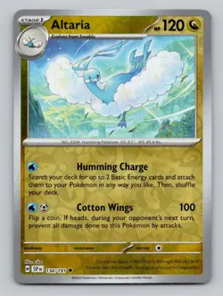 Reverse Holo Altaria 134/191 Uncommon Surging Sparks Pokemon - Image 1