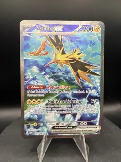 Pokemon TCG - Zapdos EX 202/165 Scarlet & Violet 151 SIR - Image 1