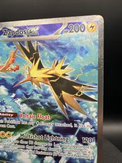 Pokemon TCG - Zapdos EX 202/165 Scarlet & Violet 151 SIR - Image 3