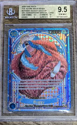 One Piece TCG - Buggy Gold SP OP-14 (3rd Anniversary Special) - Image 1