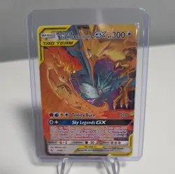 Moltres & Zapdos & Articuno GX Card 44/68 - Hidden Fates - Pokemon - Near Mint - Image 1