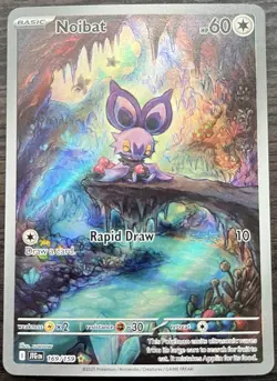 Noibat 169/159 Pokemon TCG Scarlet & Violet Journey Together Holo MINT NM - Image 1