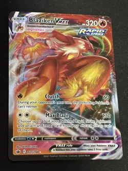 Pokemon TCG - Chilling Reign - Blaziken VMAX 021/198 - NM - Image 1